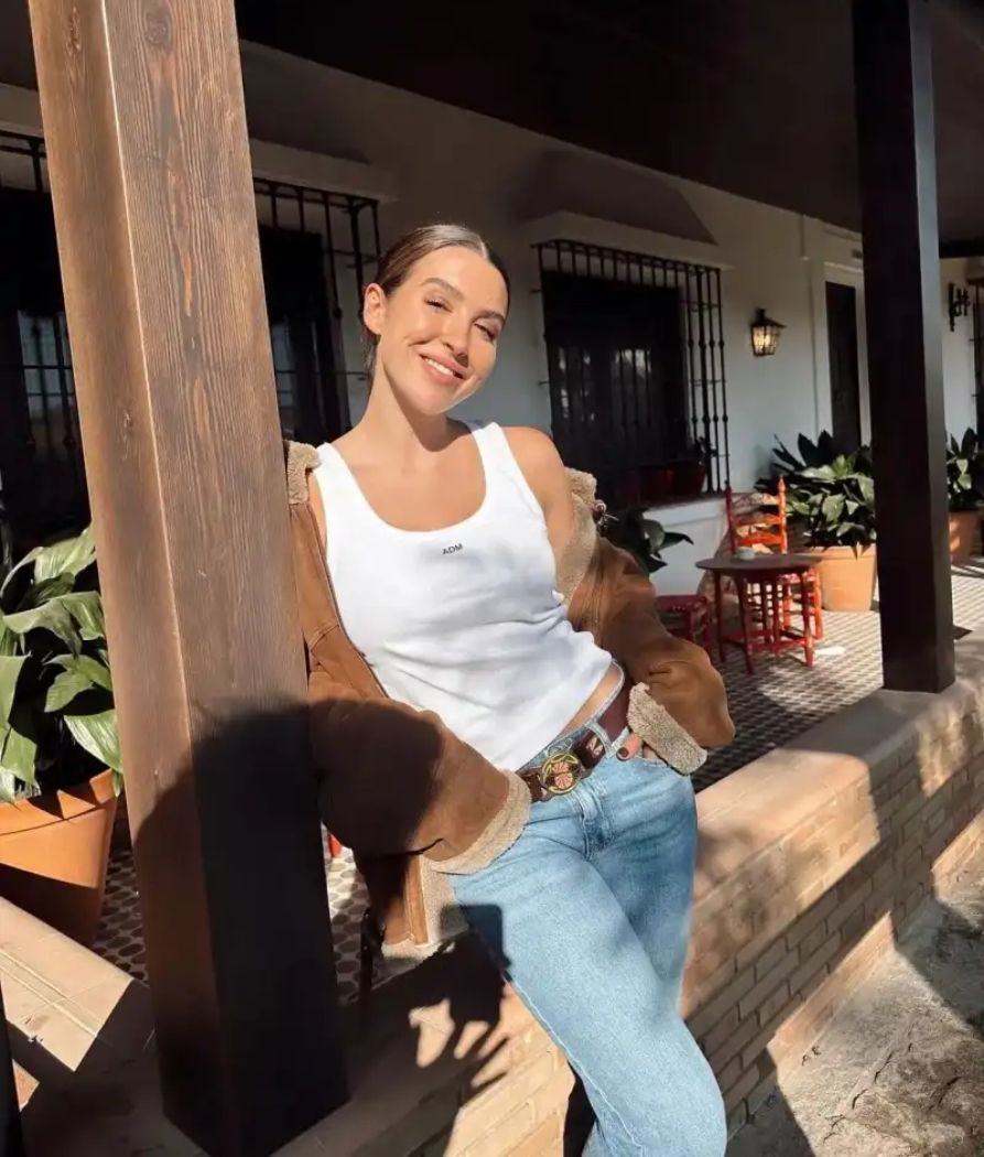 La fachada de la casa de Vicky Martín Berrocal en El Rocío