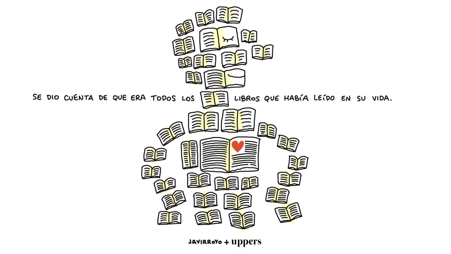La viñeta de Javirroyo: "Ser libros"