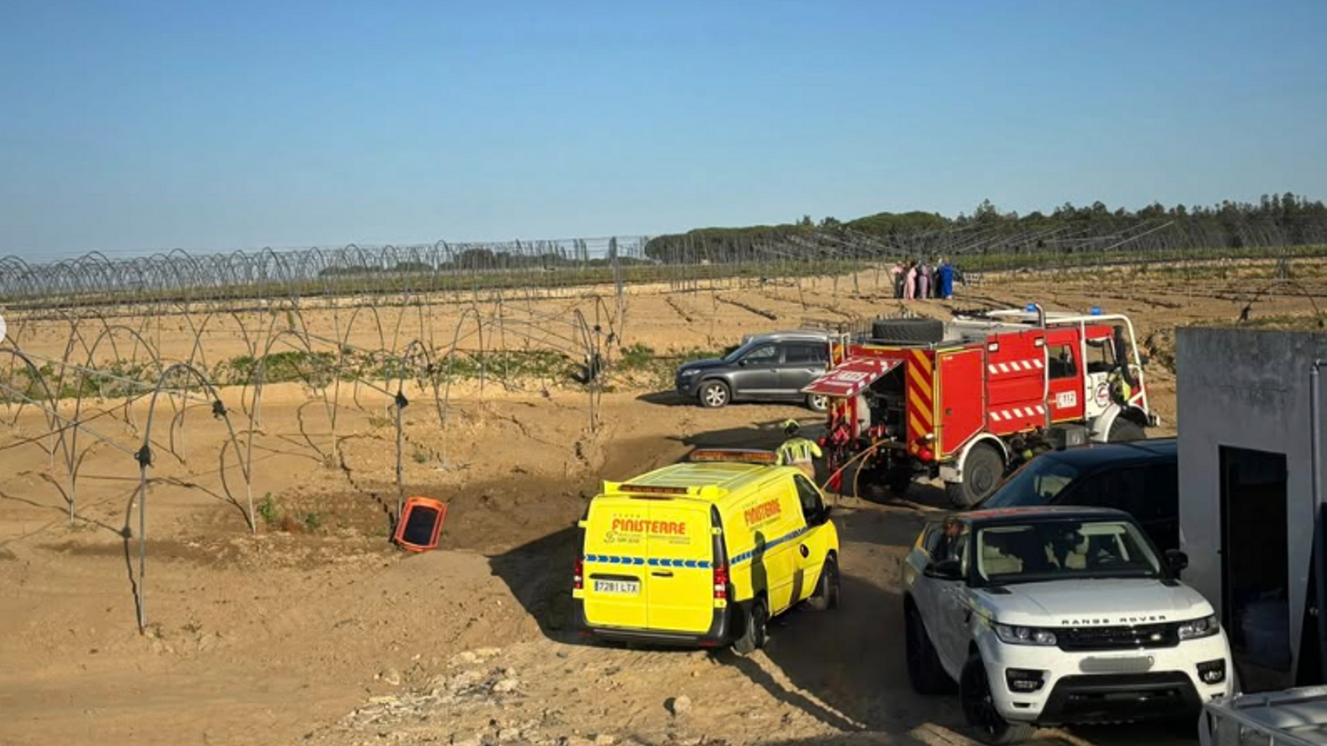 Lugar donde fue encontrado el cuerpo