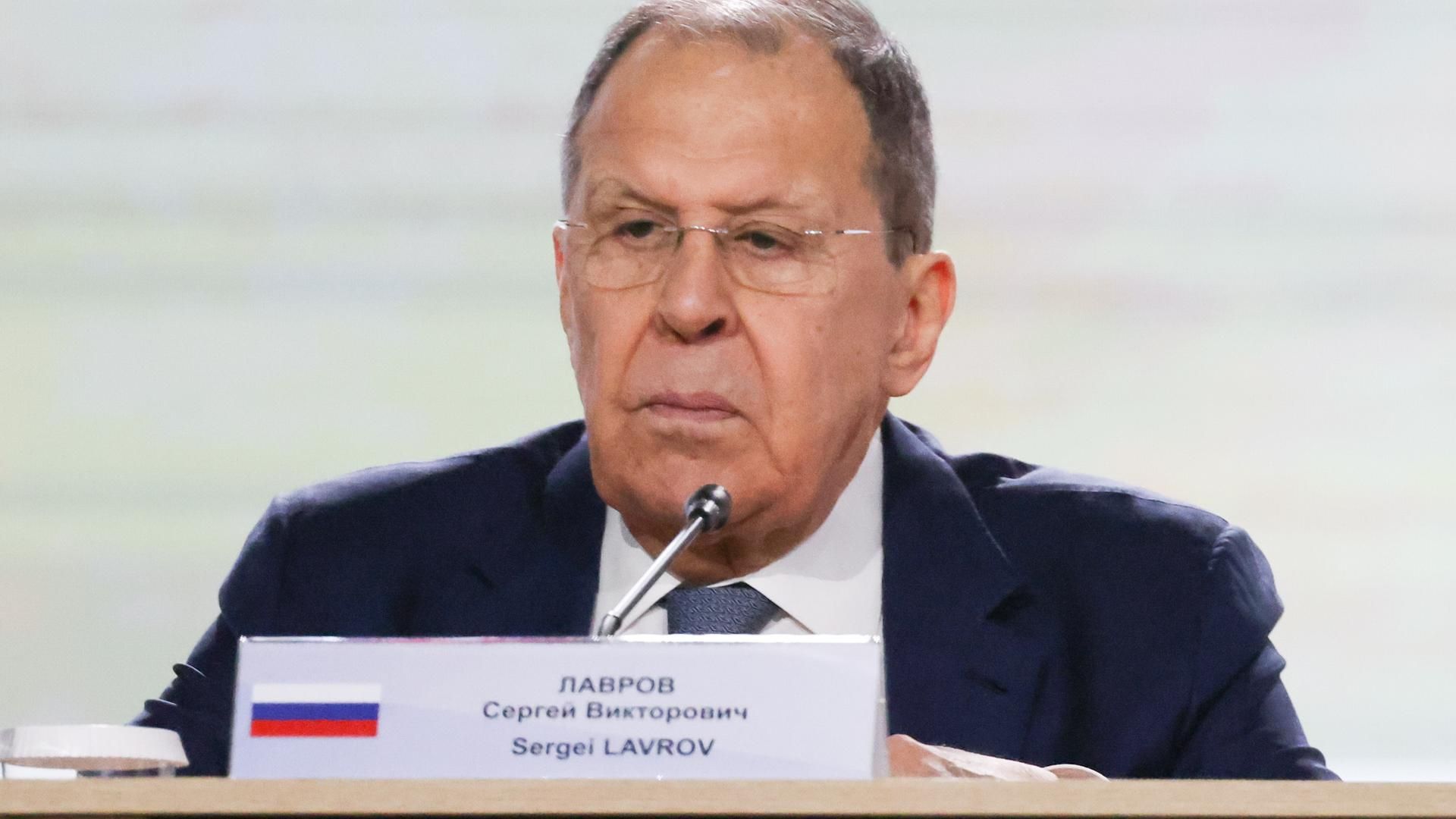 Sergei Lavrov, ministro de Asuntos Exteriores de Rusia Sergei Lavrov, ministro de Asuntos Exteriores de Rusia