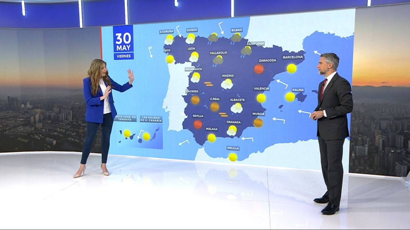 Temperaturas altas históricas en pleno mayo: más de la mitad de España en aviso, Zaragoza puede superar un récord