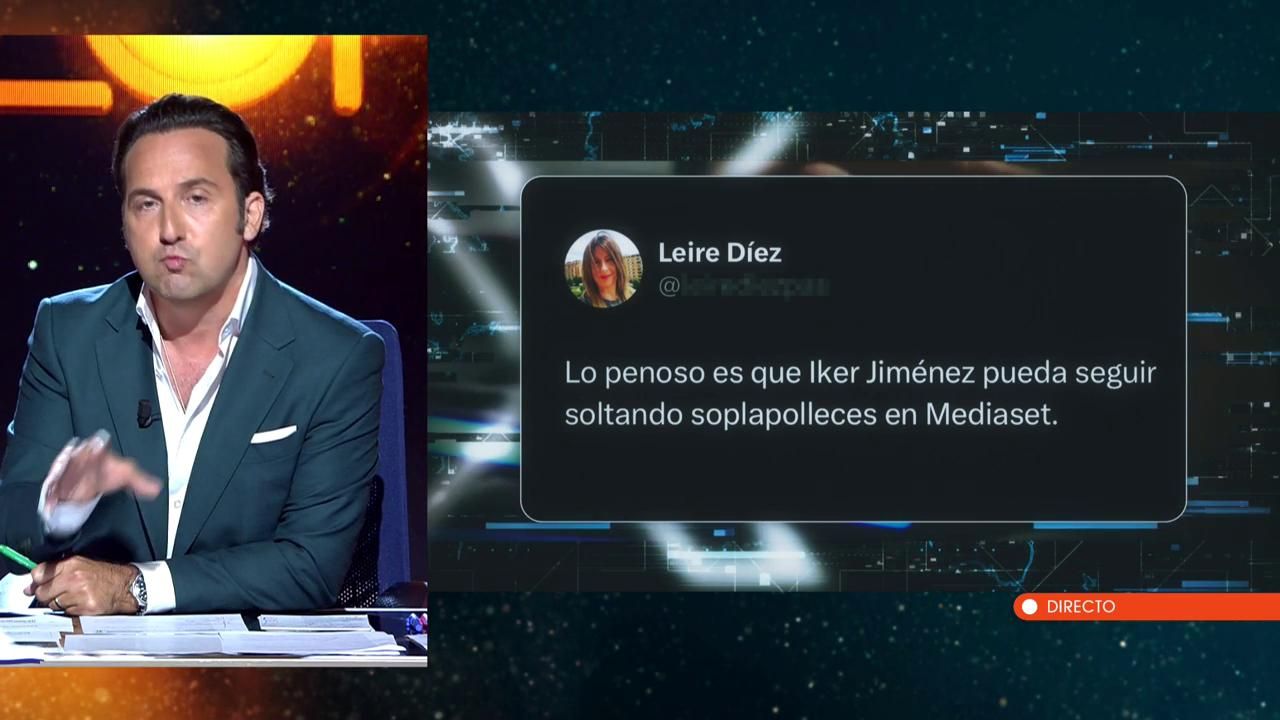 Uno de los tuits de Leire Díez contra Iker