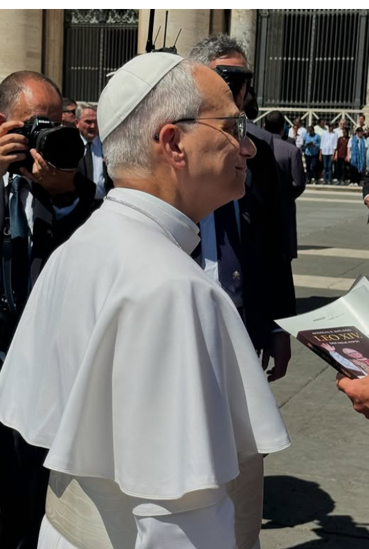 Victoria Federica muestra su encuentro con el papa León XIV