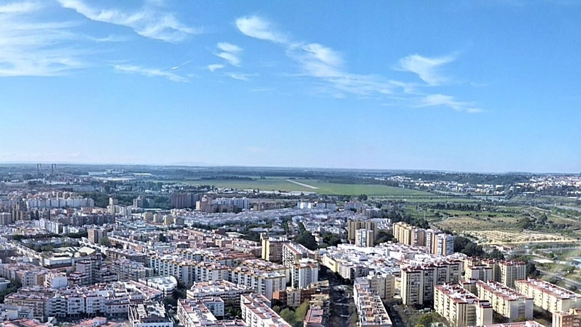 Vista aérea de Sevilla