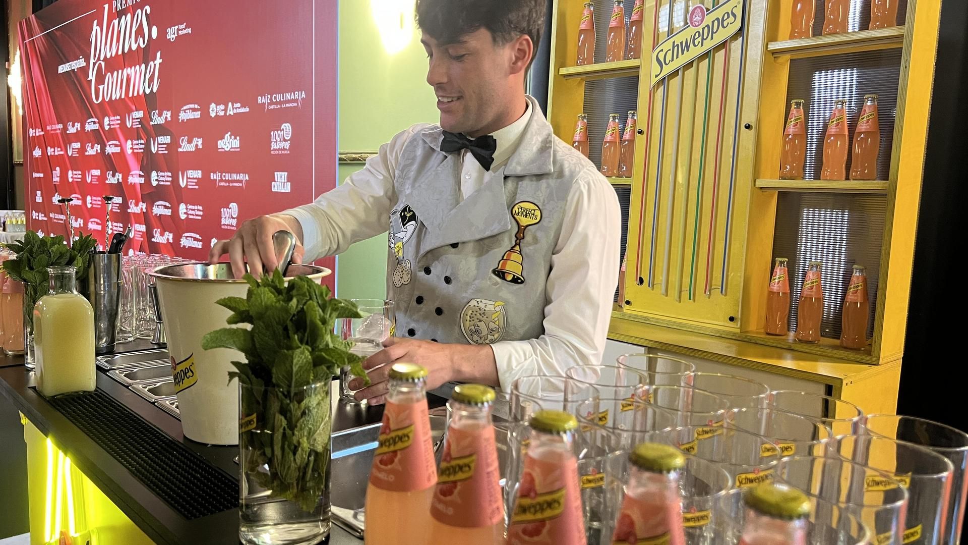 Corner de Schweppes de pomelo