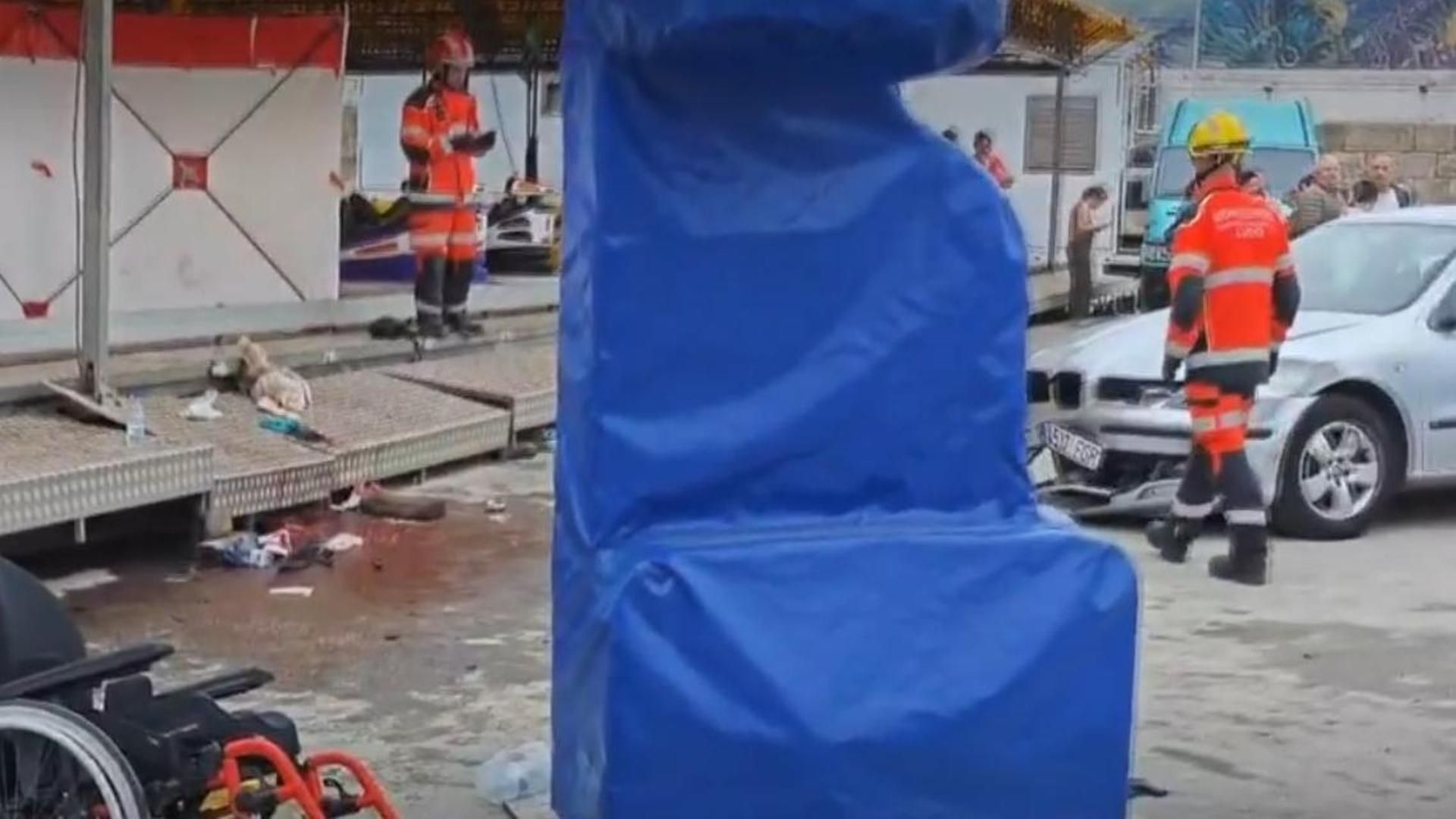 Atropello múltiple en Burela, en Lugo: ocho personas heridas de gravedad