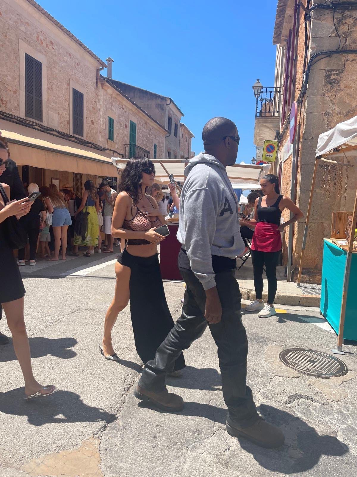 Kanye West y Bianca Censori