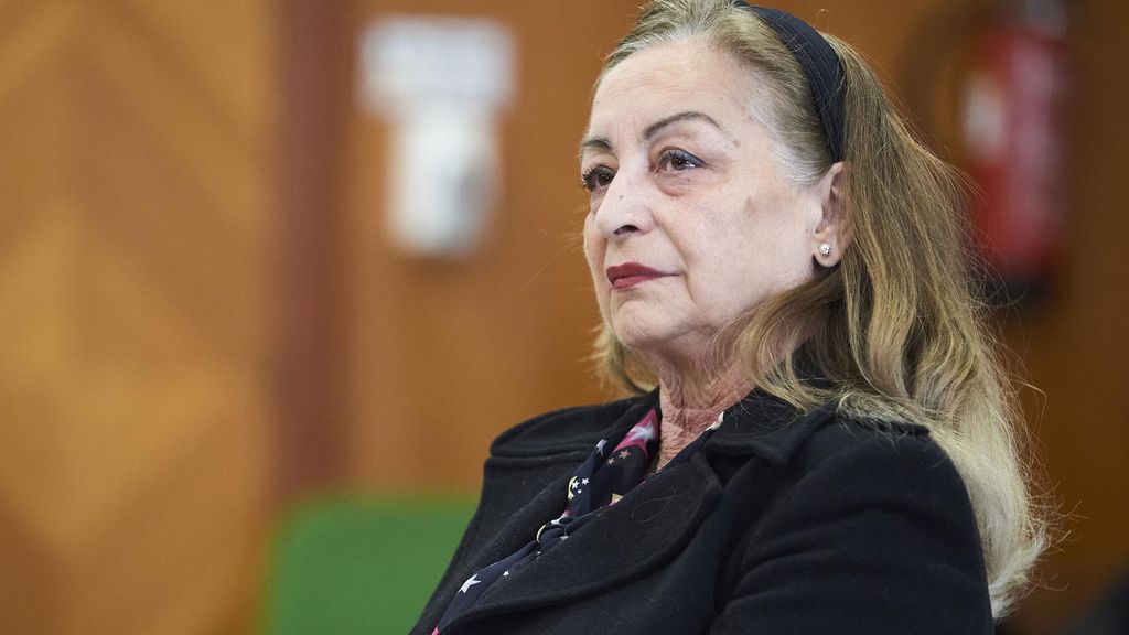 La  condenada por el crimen del cráneo de Castro Urdiales, Carmen Merino, durante la vista del recurso de su defensa en el TSJC.