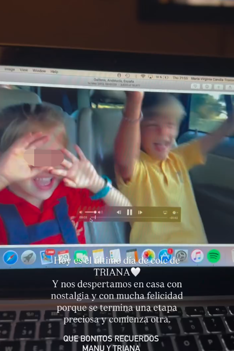 La ilusión de Virginia Troconis al anunciar el cierre de una etapa de su hija Triana