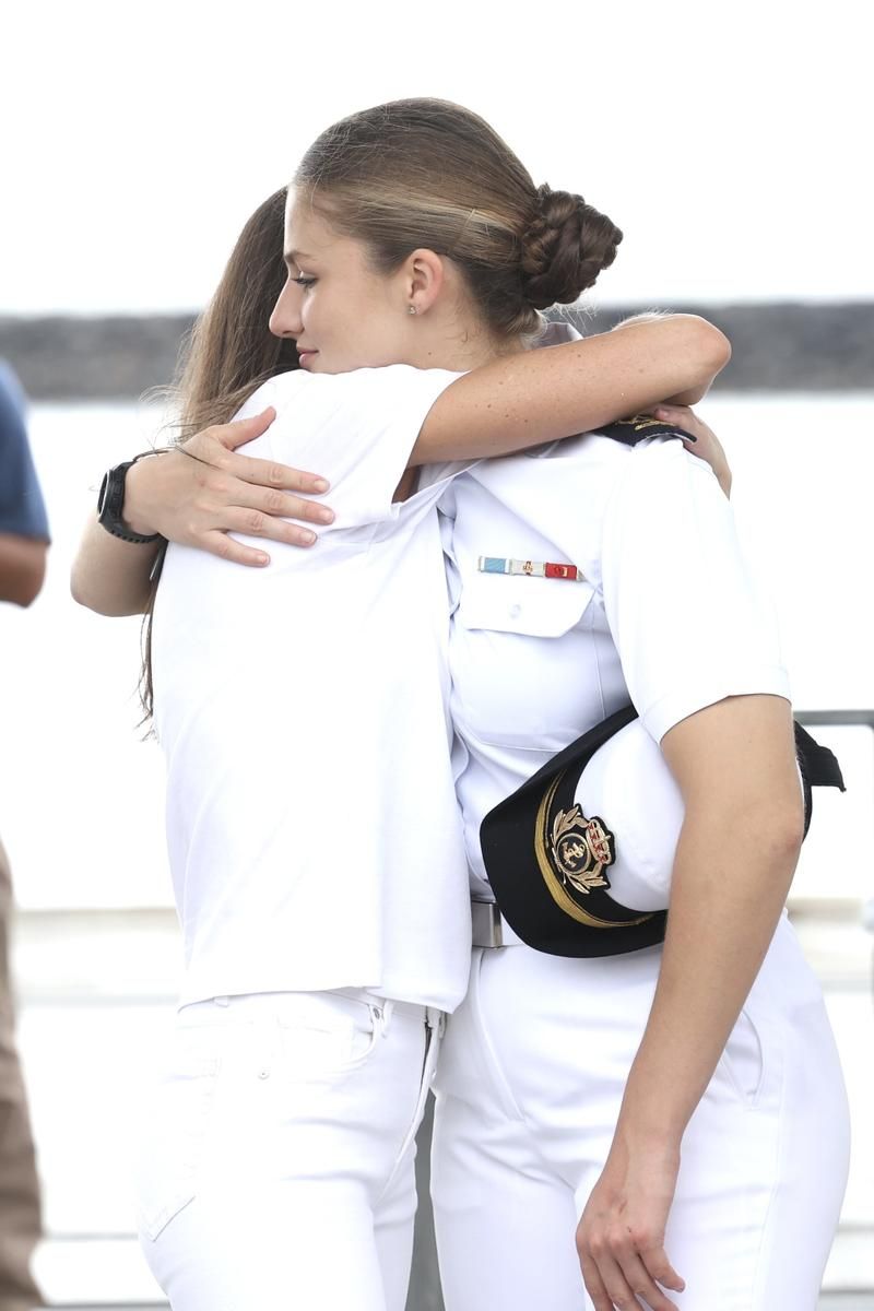 Leonor, reunida con Letizia, en Panamá
