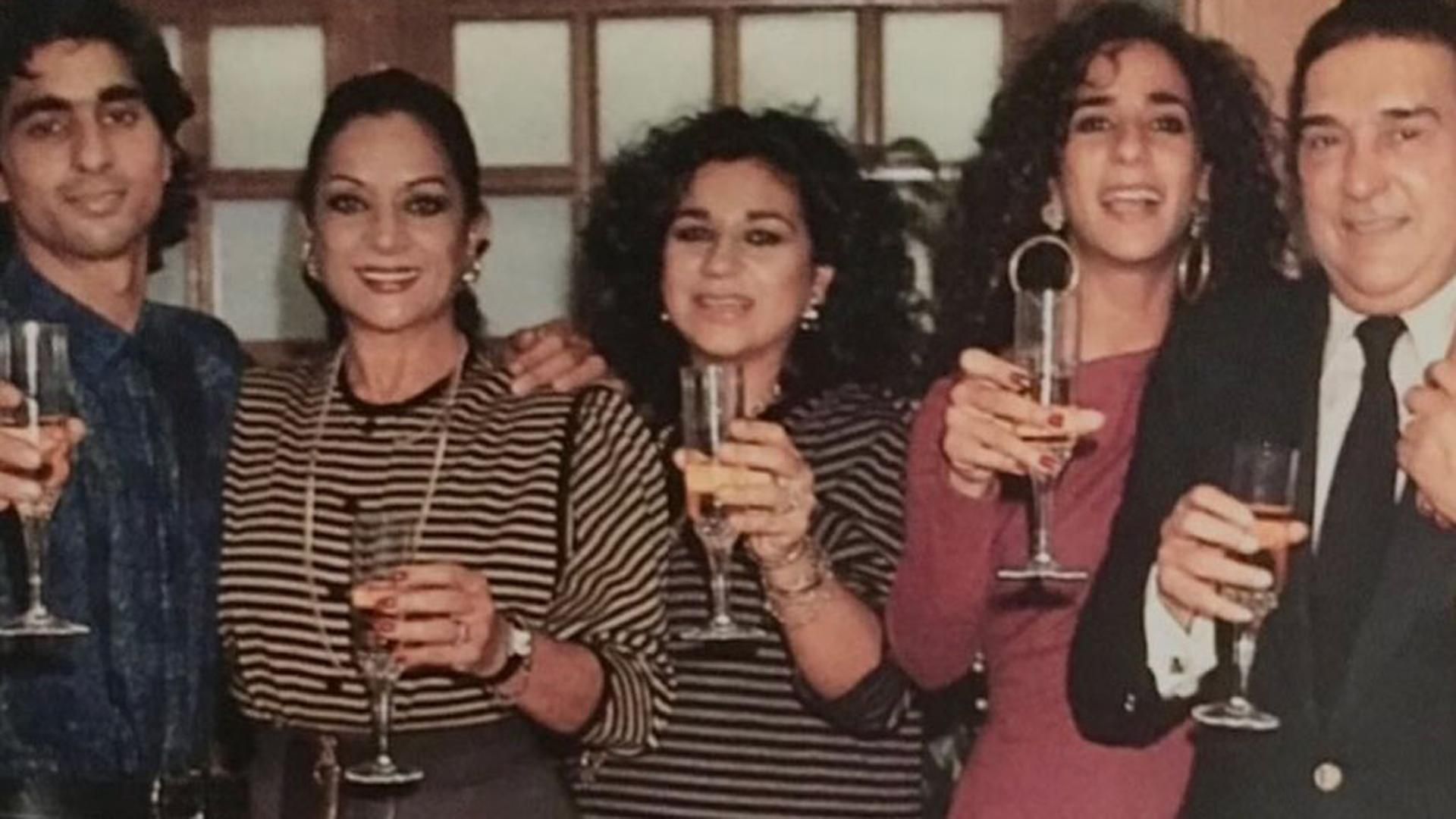 Lolita, Rosario y Antonio Flores