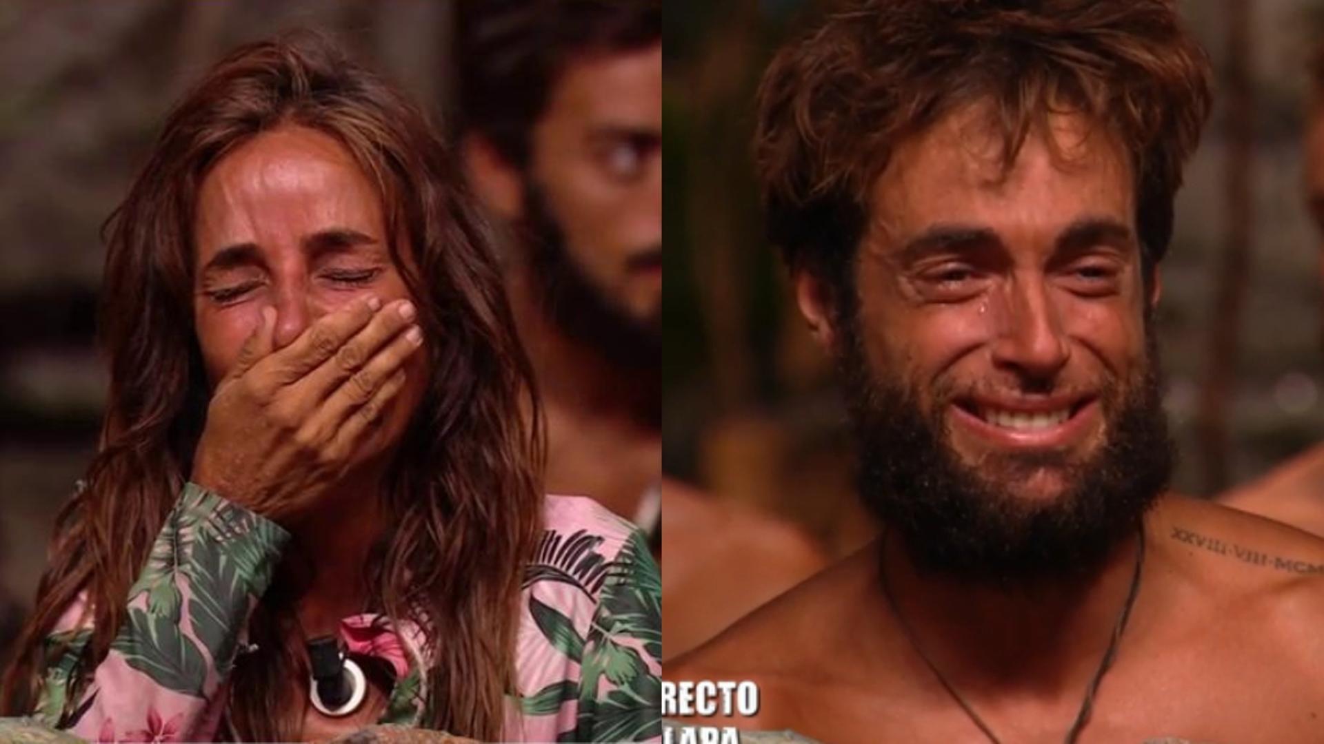 Los inesperados mensajes de la pareja de Carmen y amigo de Montoya dejan a los concursantes completamente emocionados