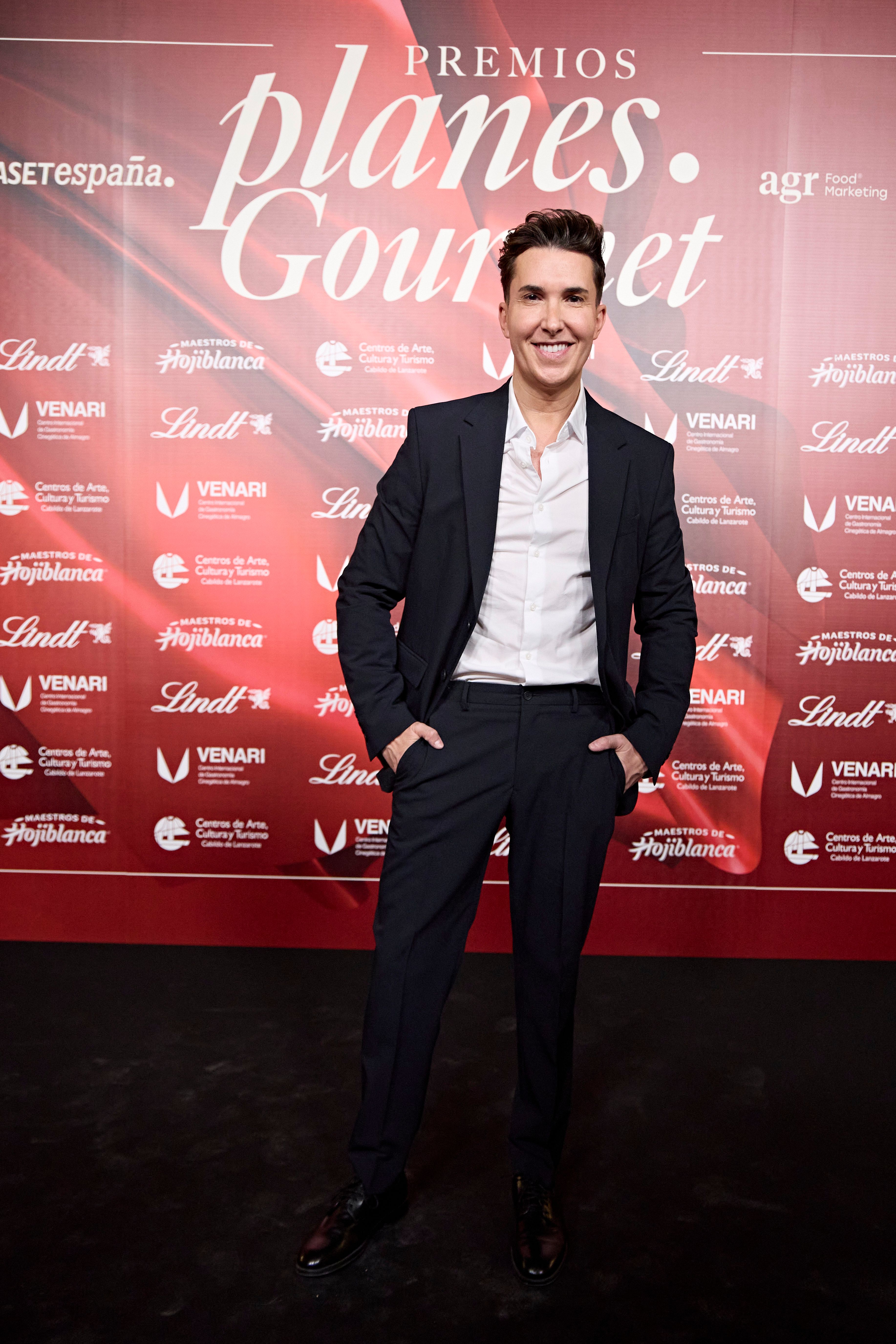 Omar Suárez en los Premios Planes Gourmet