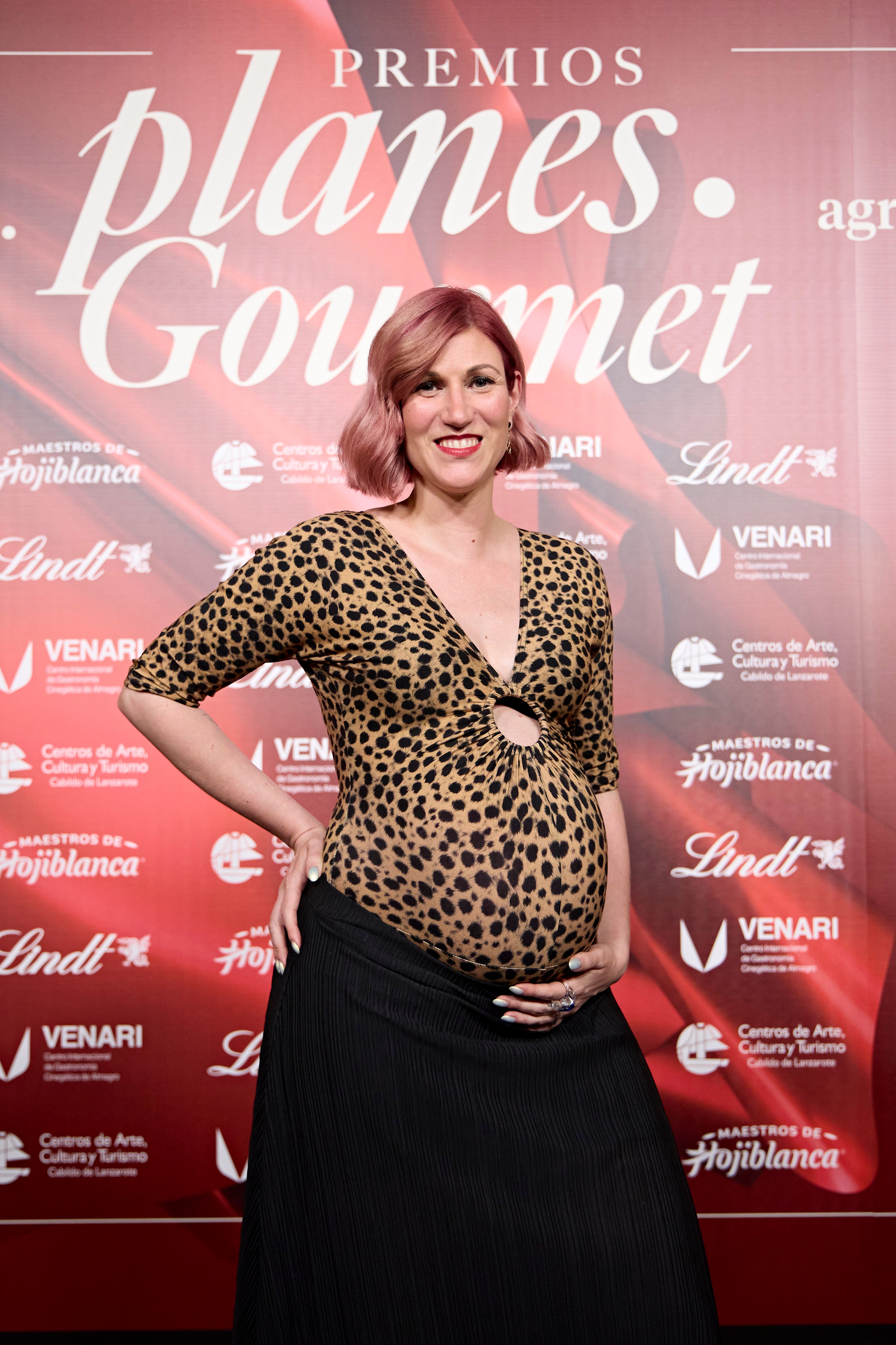 Nuria Seró en los Premios Planes Gourmet
