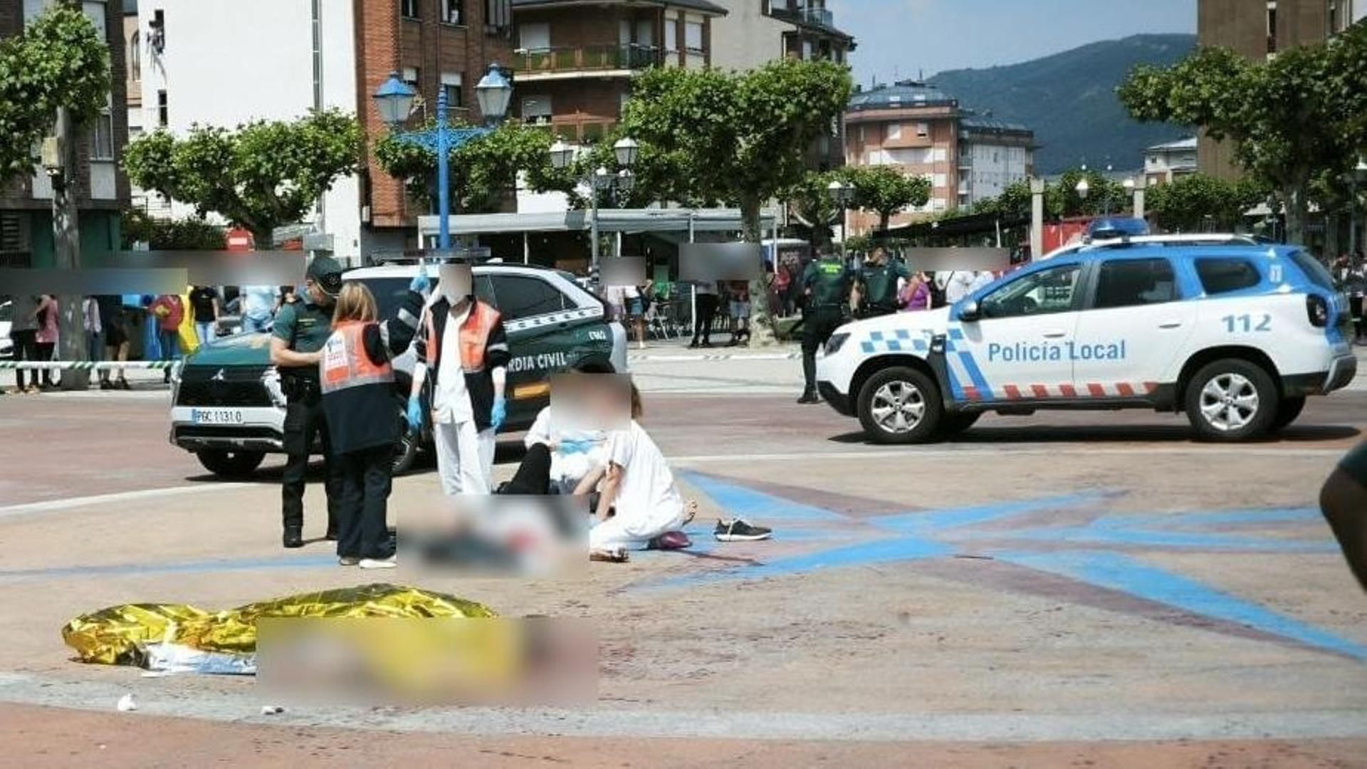 Pelea y tiroteo en Bembibre, León