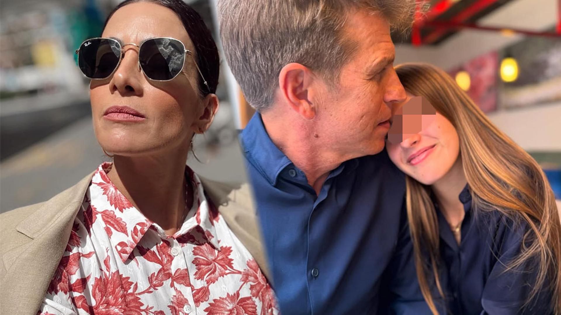 Virginia Troconis, Manuel Díaz 'El Cordobés' y su hija Triana Virginia Troconis, Manuel Díaz 'El Cordobés' y su hija Triana