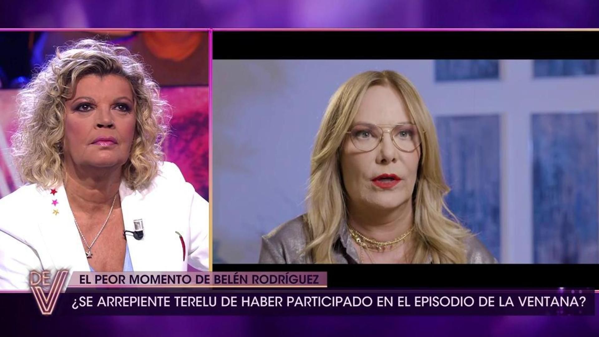 Terelu Campos reacciona a las acusaciones de Belén Rodríguez: "No me siento orgullosa de lo que hice"