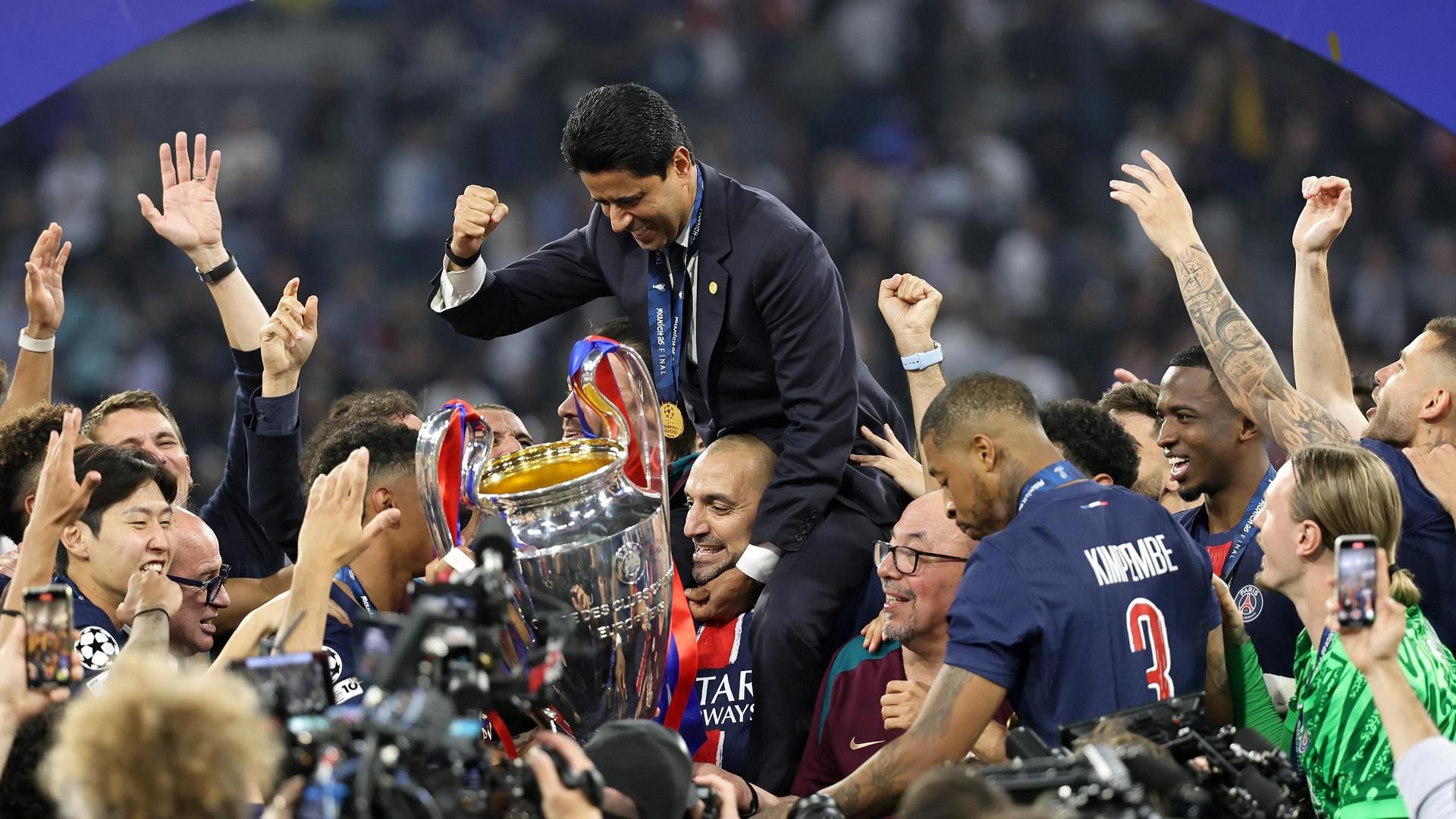 El PSG conquista la Champions con un histórico 5-0 al Inter de Milán