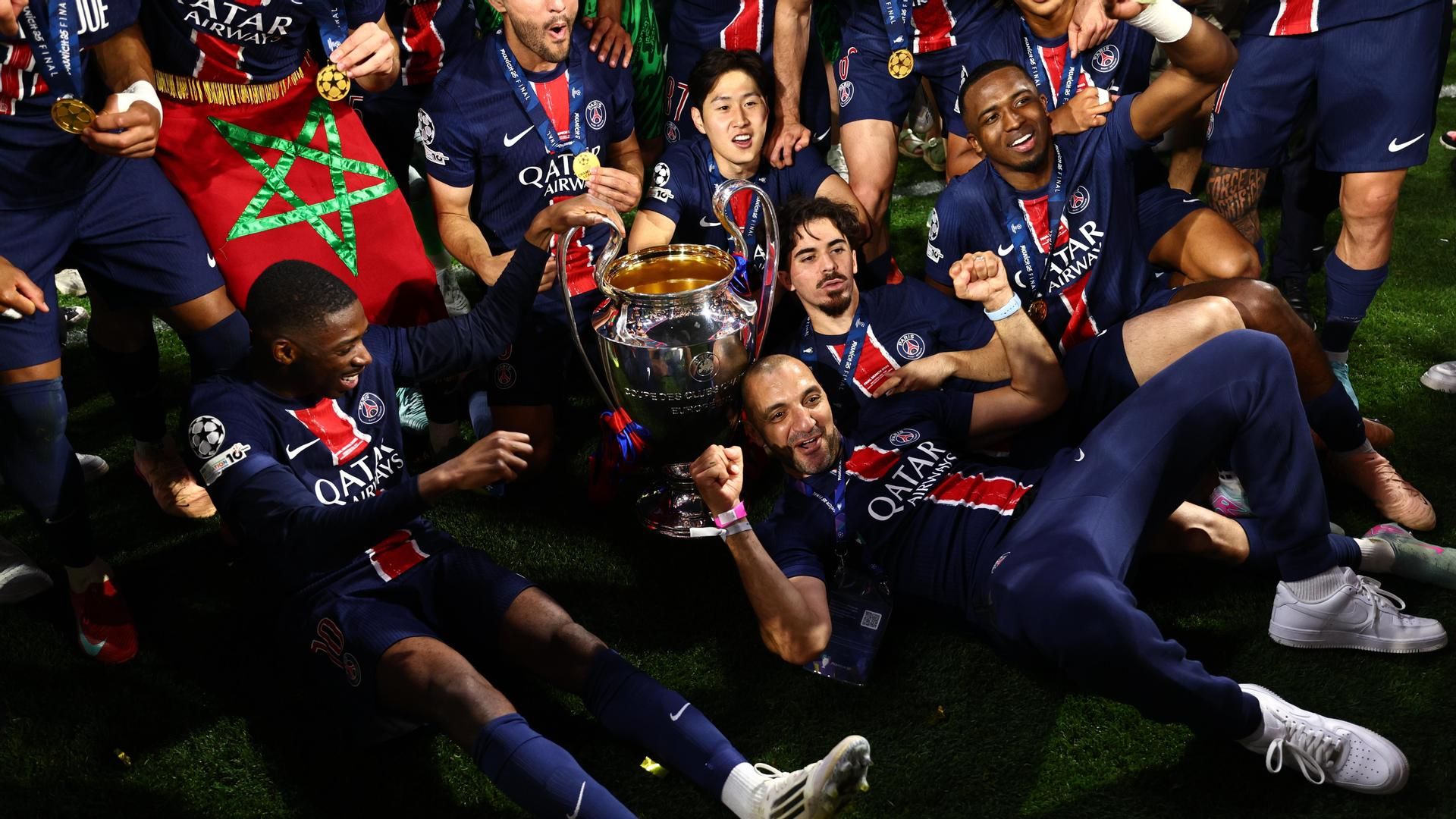 El PSG conquista la Champions con un histórico 5-0 al Inter de Milán en Múnich El PSG conquista la Champions con un histórico 5-0 al Inter de Milán en Múnich