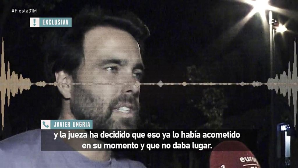 Primeras palabras de Javier Ungría tras ganar a Elena Tablada en el juzgado: "Que nadie dude de mi labor como padre"