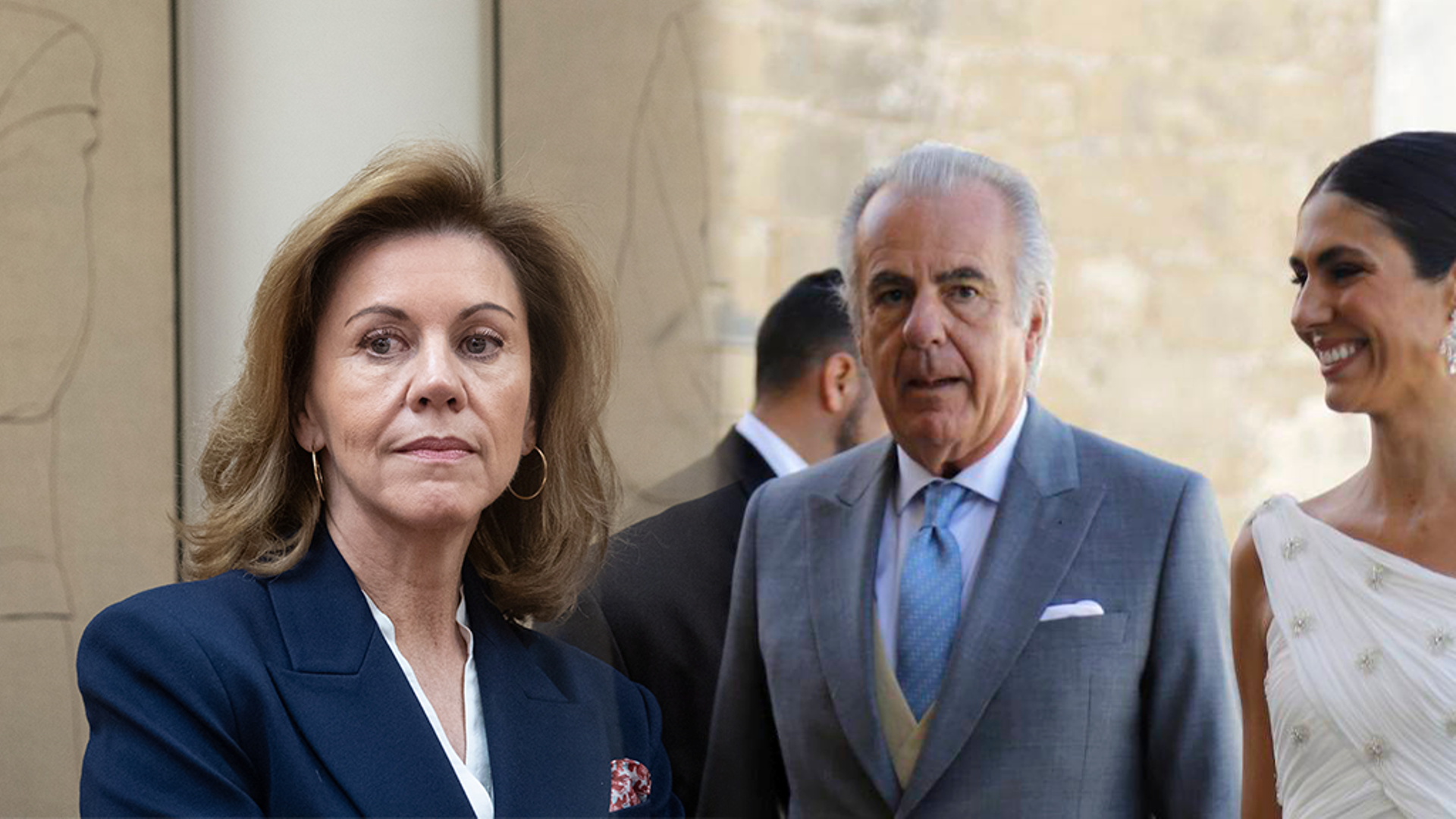 María Dolores de Cospedal y Fernando Portillo