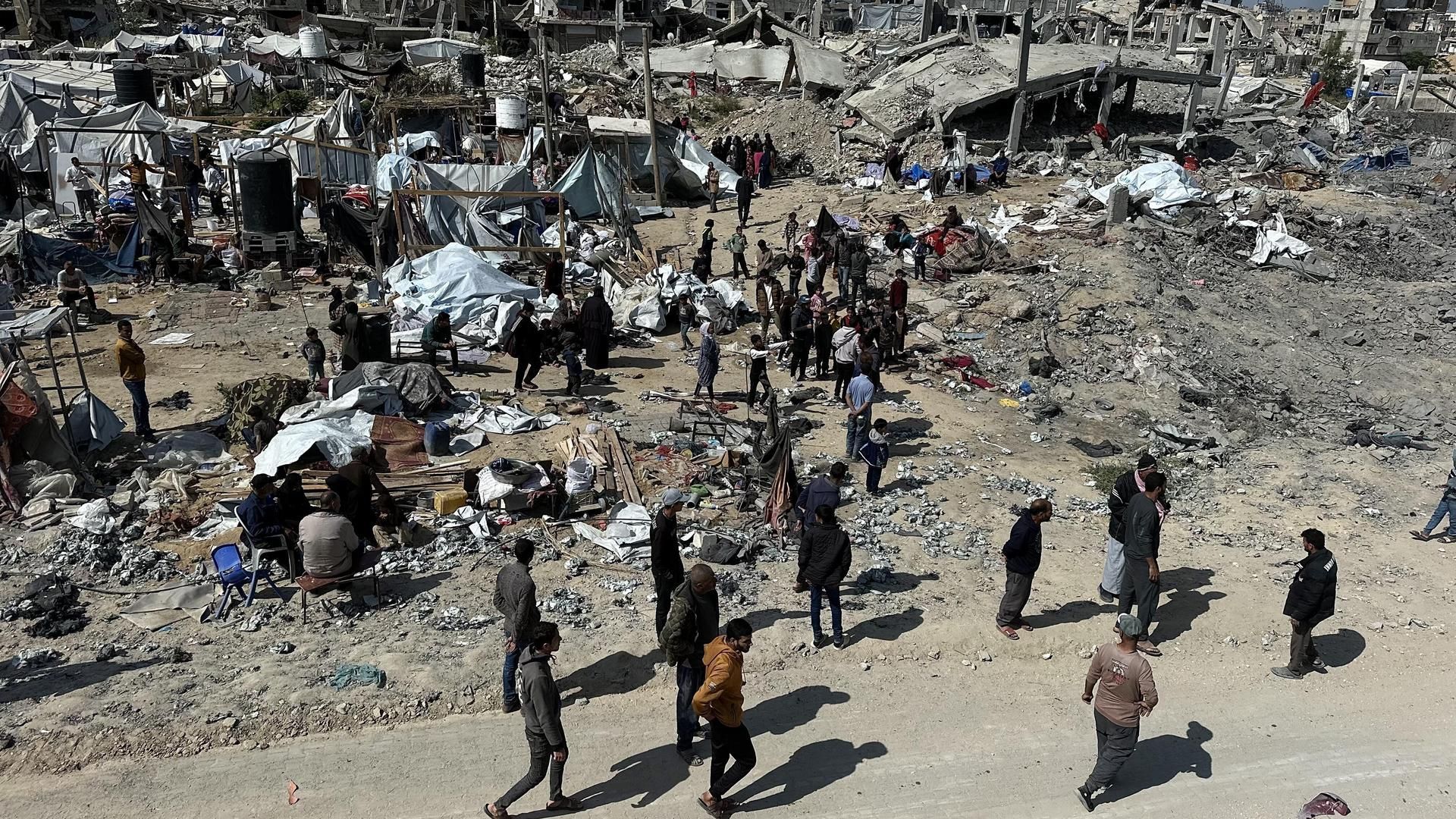 Ocho muertos y decenas de heridos por ataques aéreos israelíes en la Franja de Gaza desde última hora del viernes