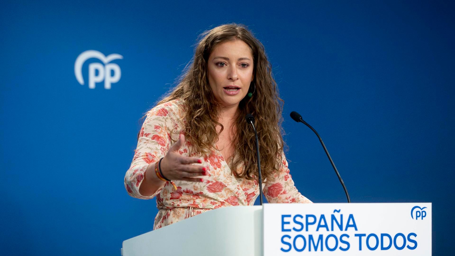 Archivo - La vicesecretaria de Sanidad y Educación del PP, Ester Muñoz.