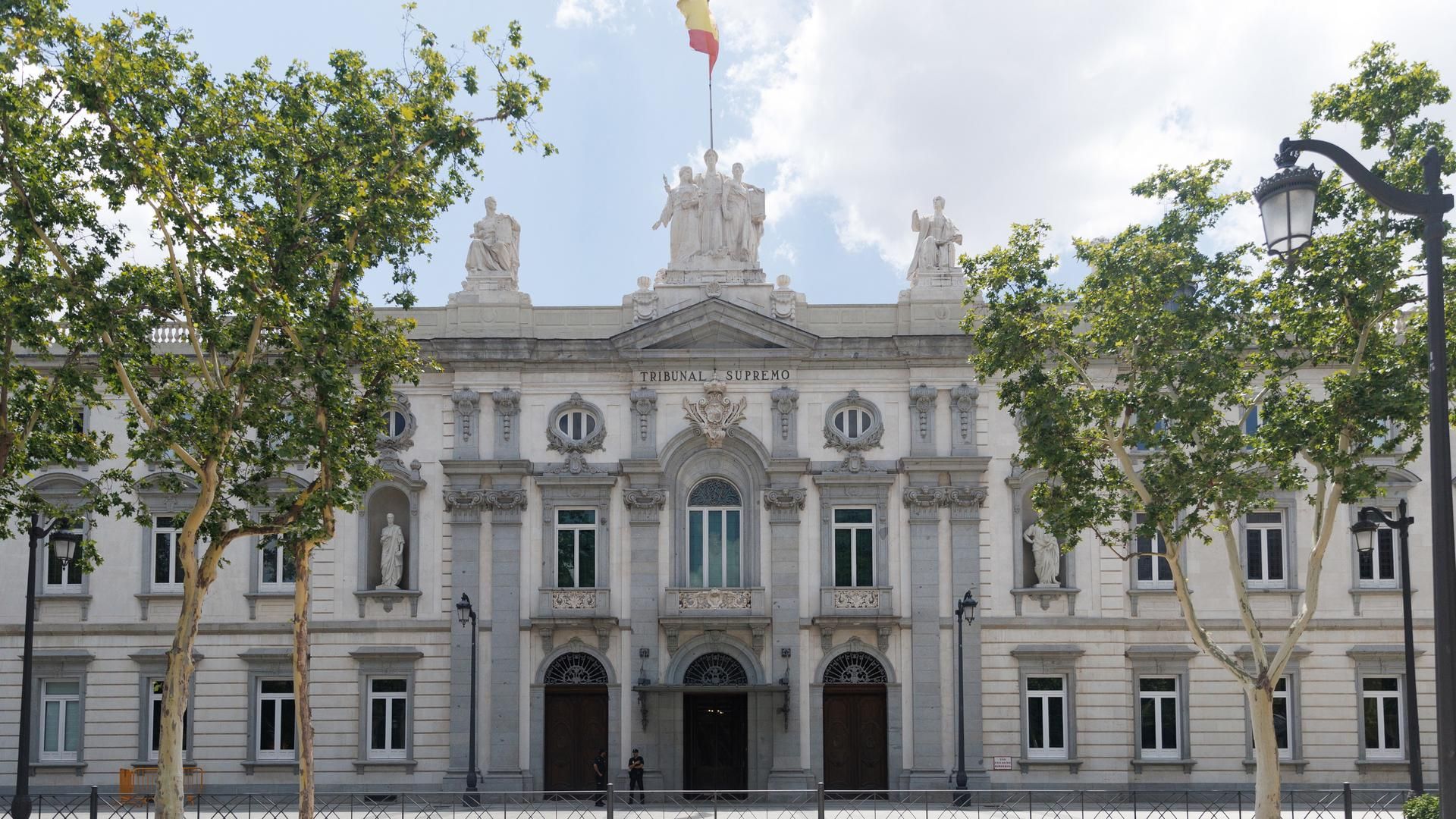 Archivo - Fachada del Tribunal Supremo, a 7 de julio de 2023, en Madrid (España). El Tribunal Supremo tiene su sede en Madrid  y es un órgano jurisdiccional único en España con jurisdicción en todo el territorio nacional, constituyendo el tribunal superio