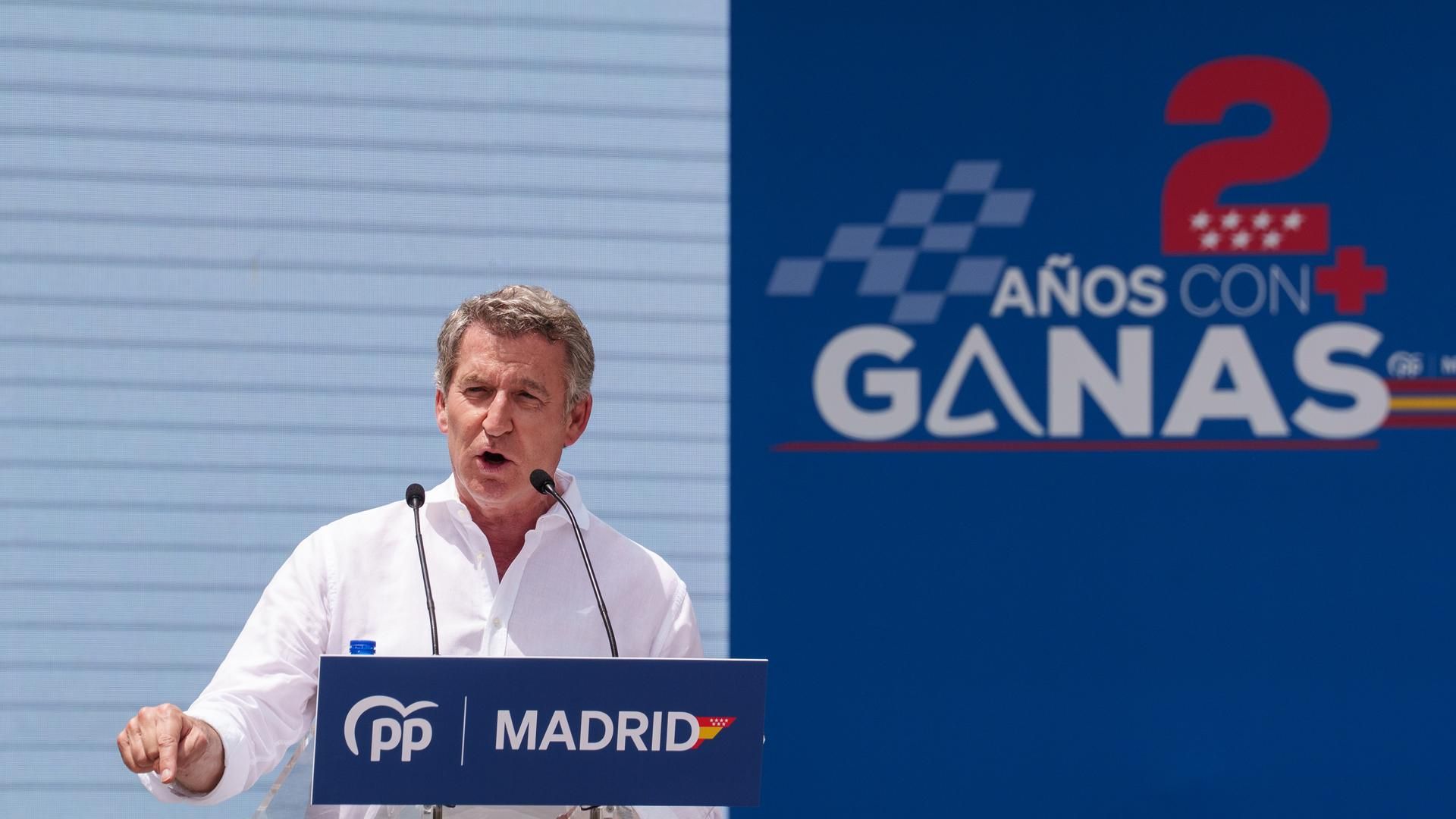 Alberto Núñez Feijóo critica que los ministros aún no hayan rectificado por "hacerse eco de un bulo"