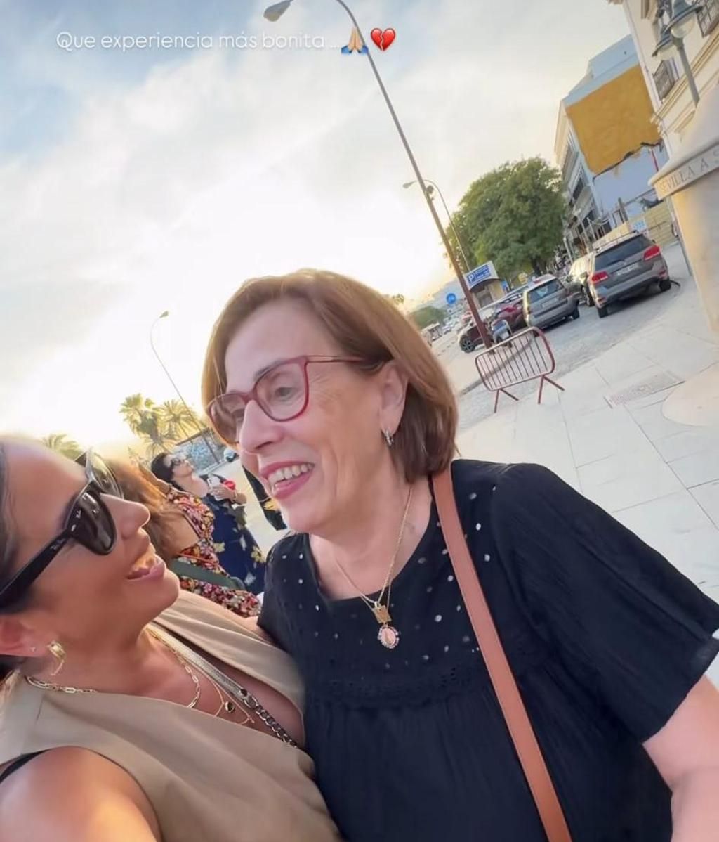 Anabel Pantoja y su madre / Instagram