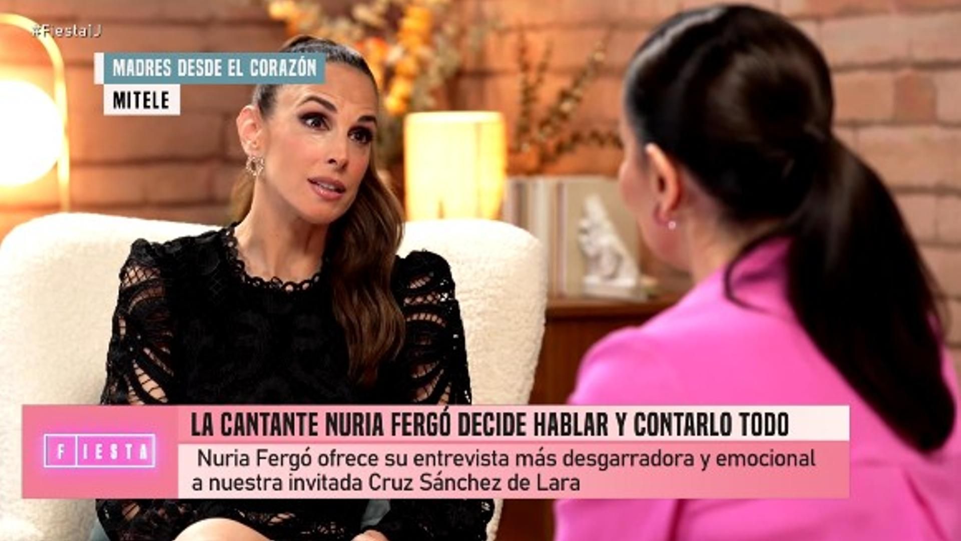 Avance | La cantante Nuria Fergó decide hablar y contarlo todo en 'Madres desde el corazón': "Voy a hacer los cambios que tengo que hacer para ser feliz"