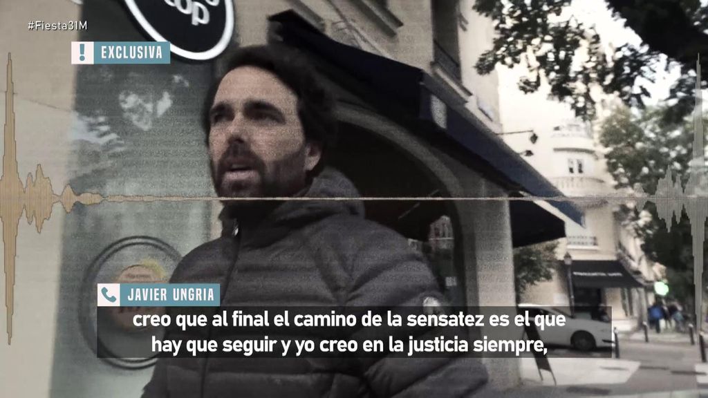 Primeras palabras de Javier Ungría tras ganar a Elena Tablada en el juzgado Fiesta 2025 Programa 304