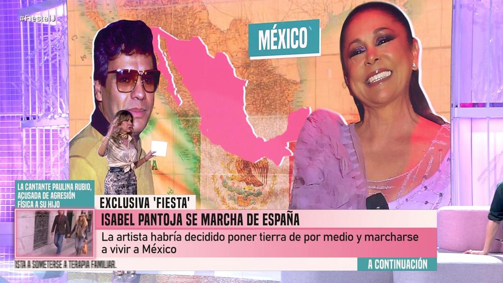 Isabel Pantoja sorprende abandonando España: la tonadillera se muda a más de 9.000 km de distancia Fiesta 2025 Programa 305
