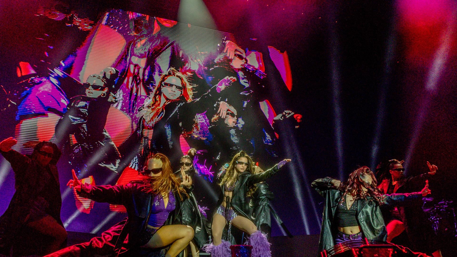 La cantante argentina Emilia en el primero de sus tres conciertos en Madrid