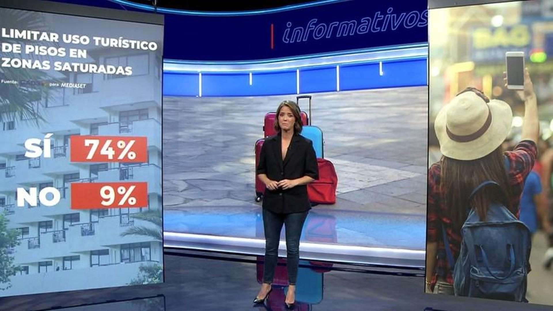 La encuesta de GAD3 para Mediaset: ¿están los ciudadanos a favor de limitar el uso de los pisos turísticos en zonas tensionadas?