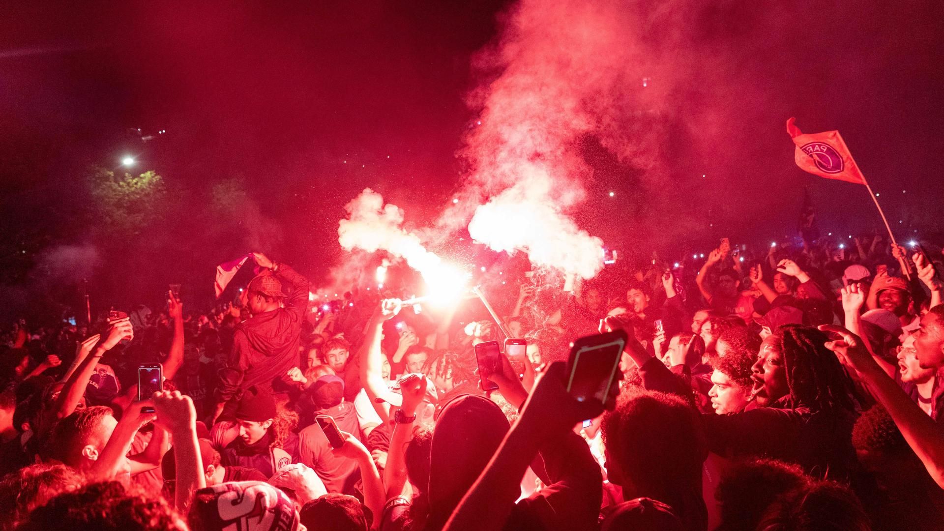 Ola de disturbios en Francia tras la final de la Champions