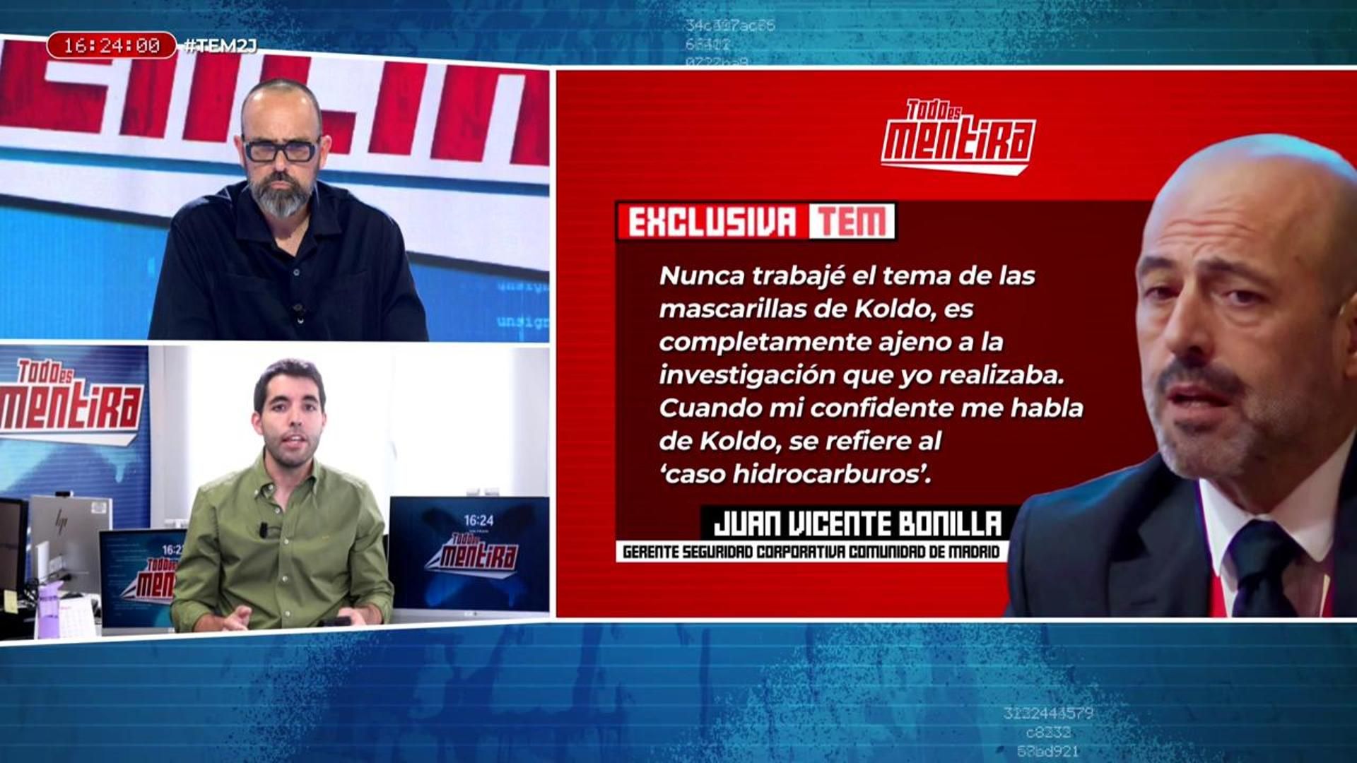 Juan Vicente Bonilla responde a las acusaciones de José Luis Ábalos: "Él debería saber que yo no investigaba"
