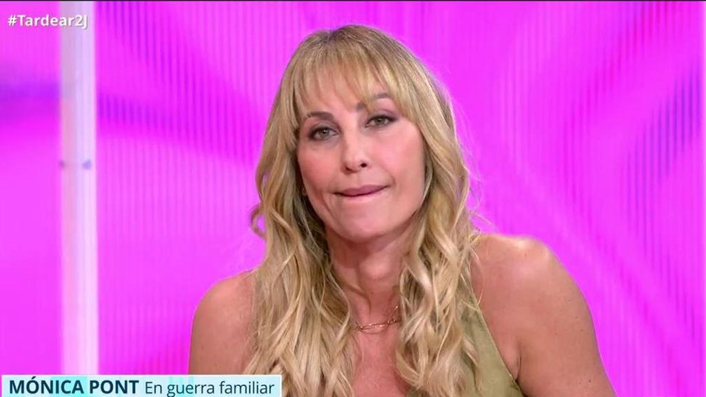 Mónica Pont se derrumba en directo: “Lo único que pide una hija es que sus padres la quieran, y a mí no me han querido”