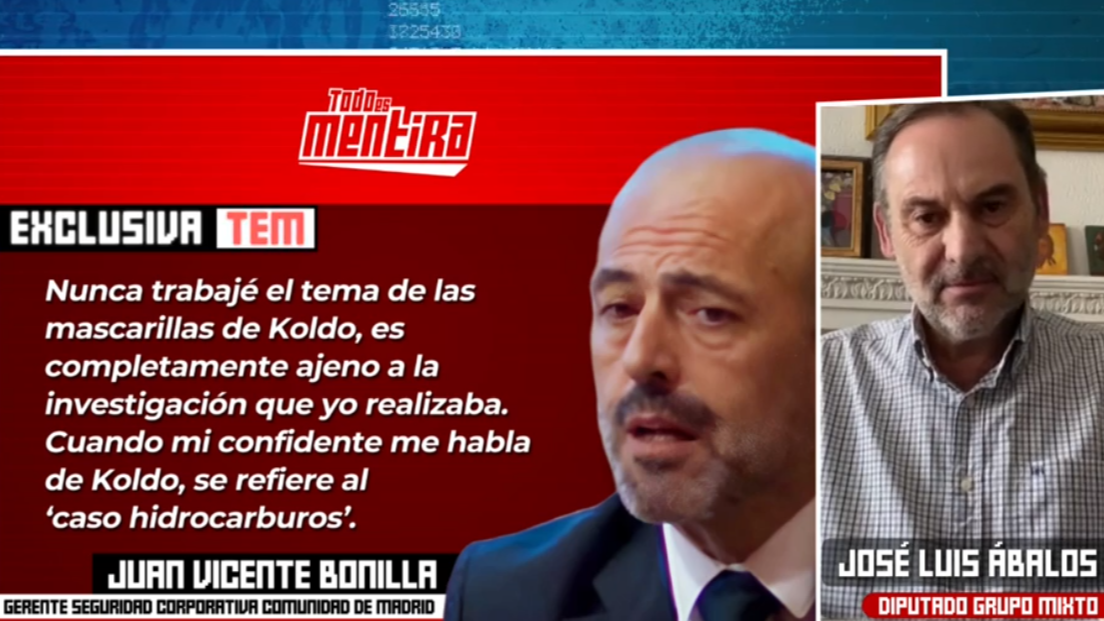 José Luis Ábalos reacciona a las declaraciones de Juan Vicente Bonilla negando haberle investigado: "Le llega la información, lo reconoce"