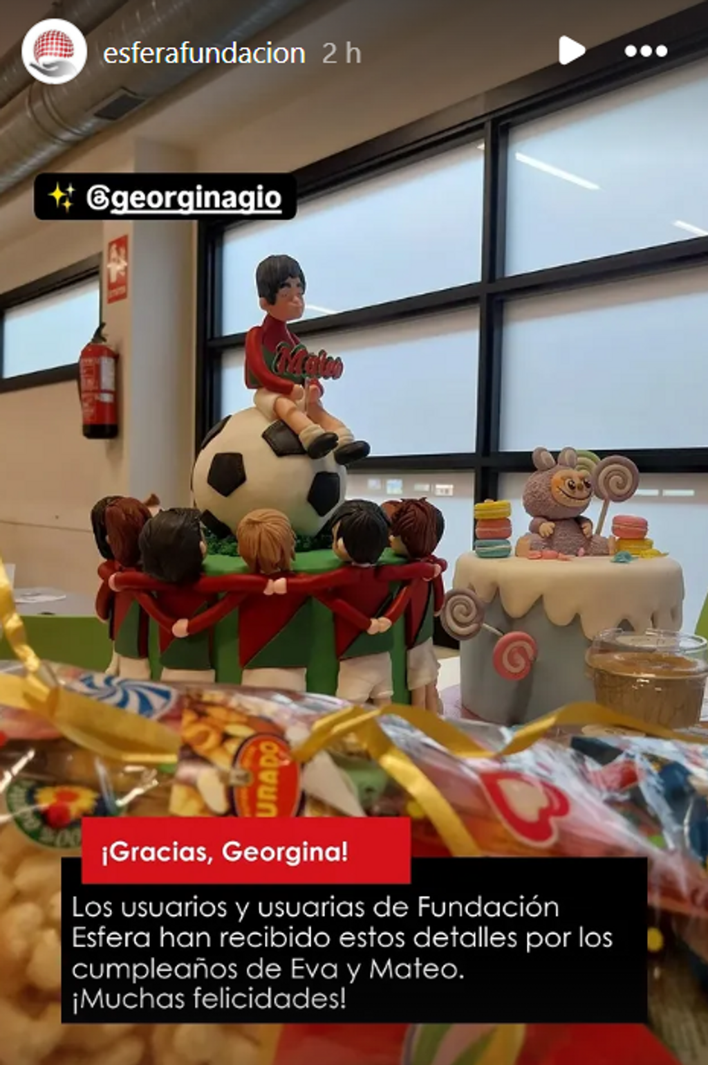 El gesto de Georgina Rodríguez en el cumpleaños de Mateo y Eva