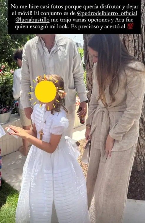 Icíar Aragón junto a su hija Aru