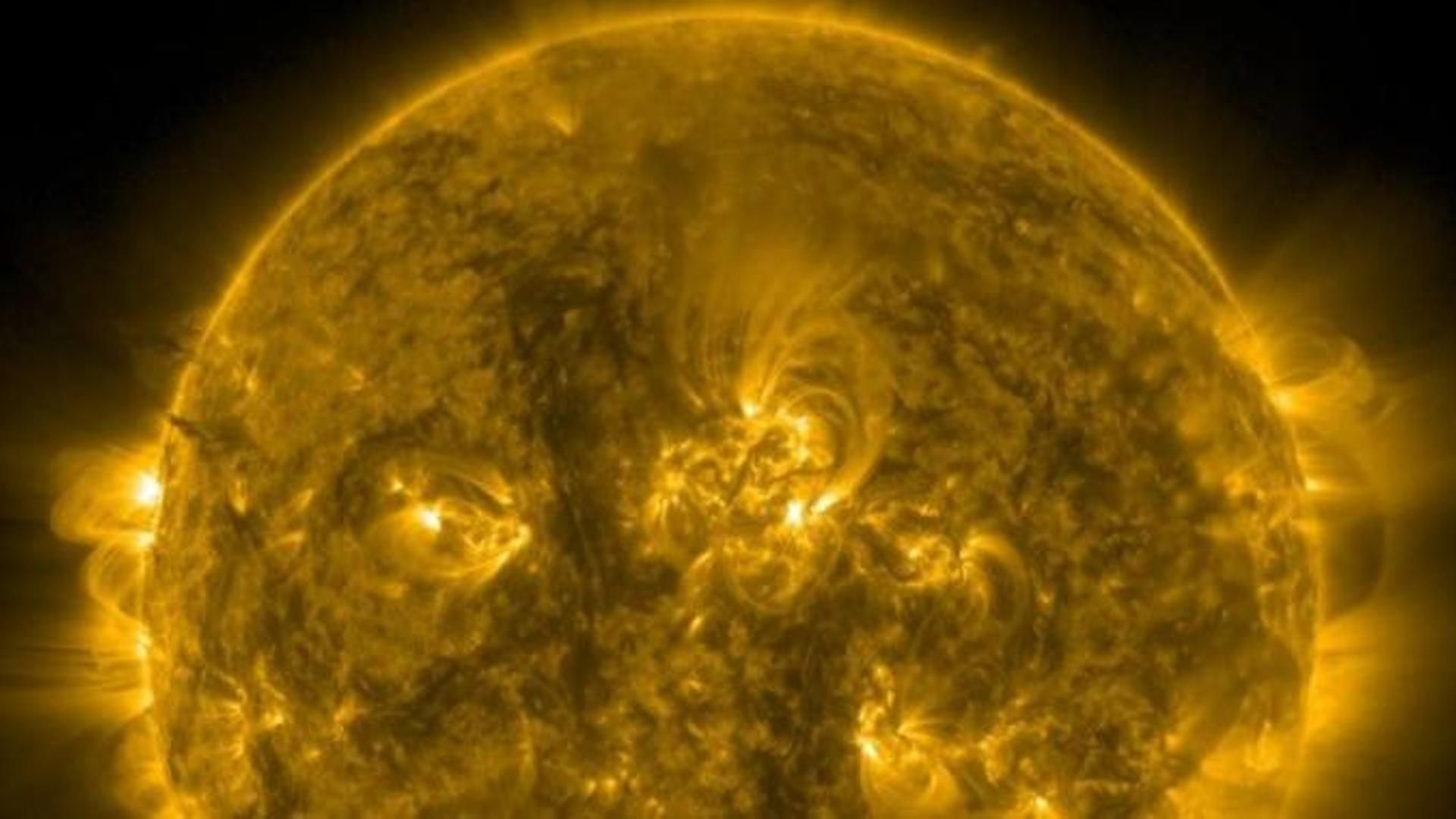 Imagen solar a 1 de junio de 2025 difundida por la Agencia Espacial Española