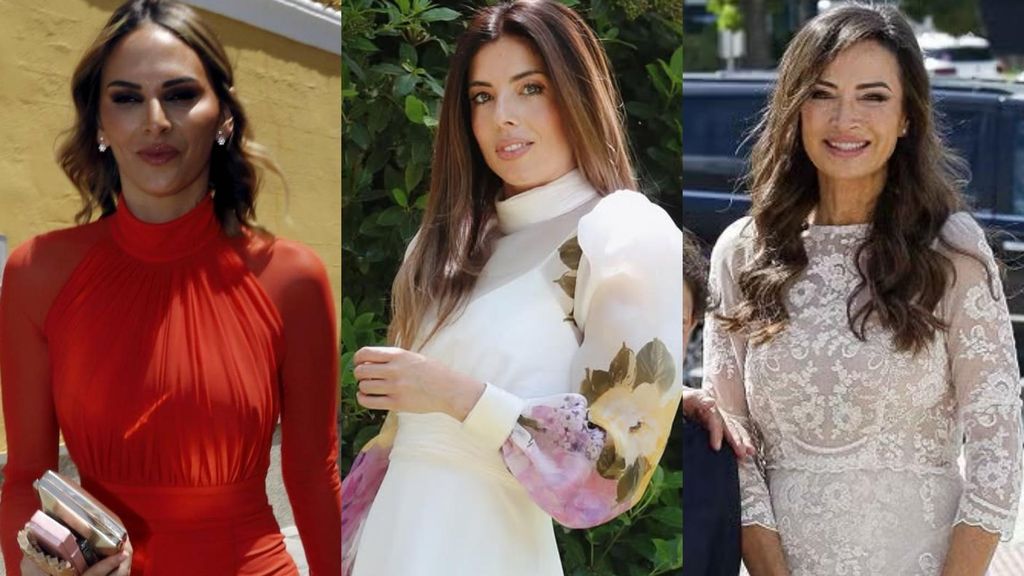 Irene Rosales, Lidia Bedman y Sonia González, en un montaje de fotos