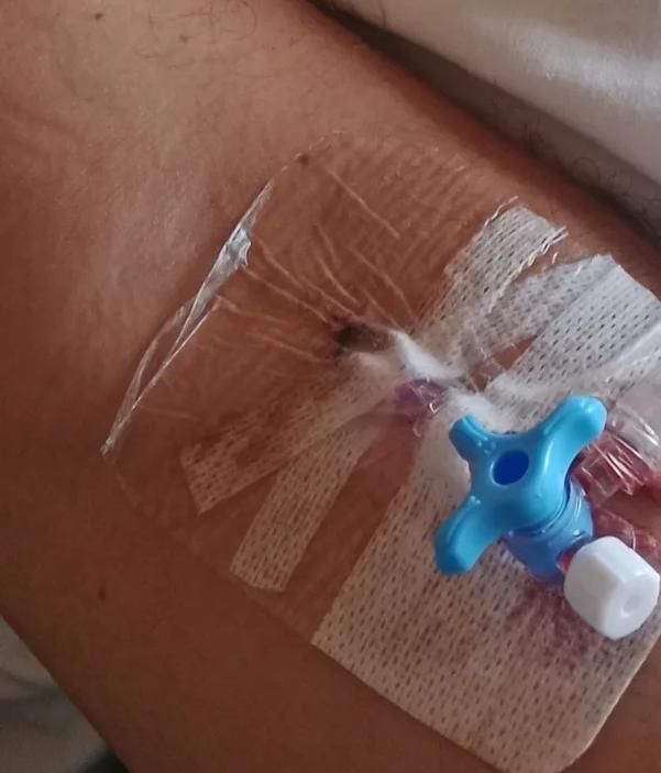 La foto de Dani, de 'Los Gipsy Kings', desde el hospital