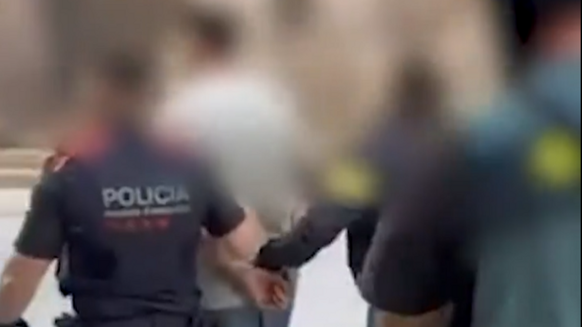 Ladrón detenido en Barcelona