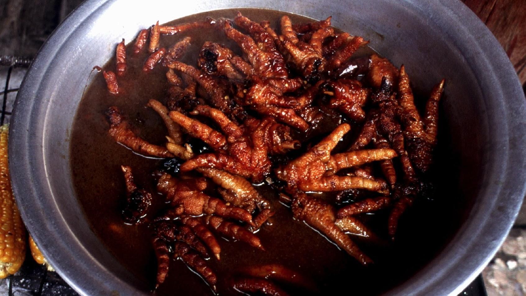 Patas de pollo