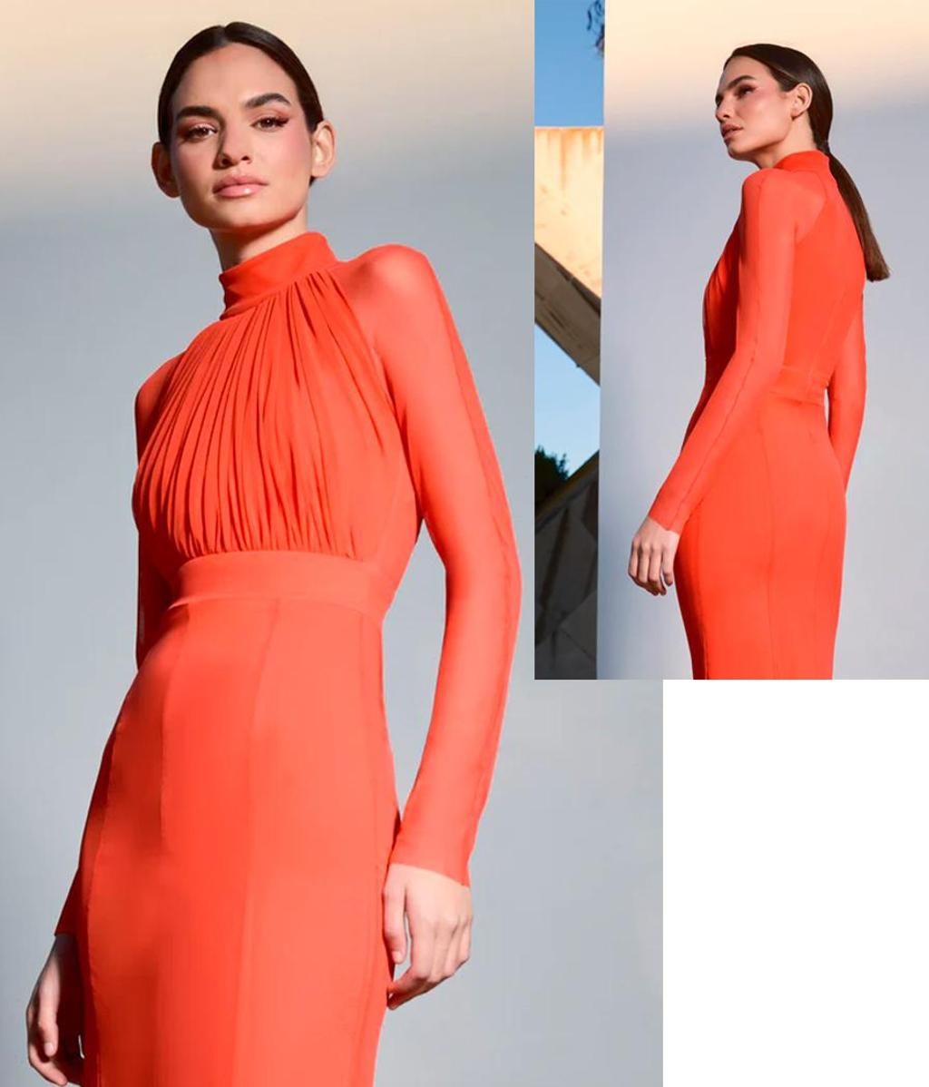 Vestido Mavi Naranja