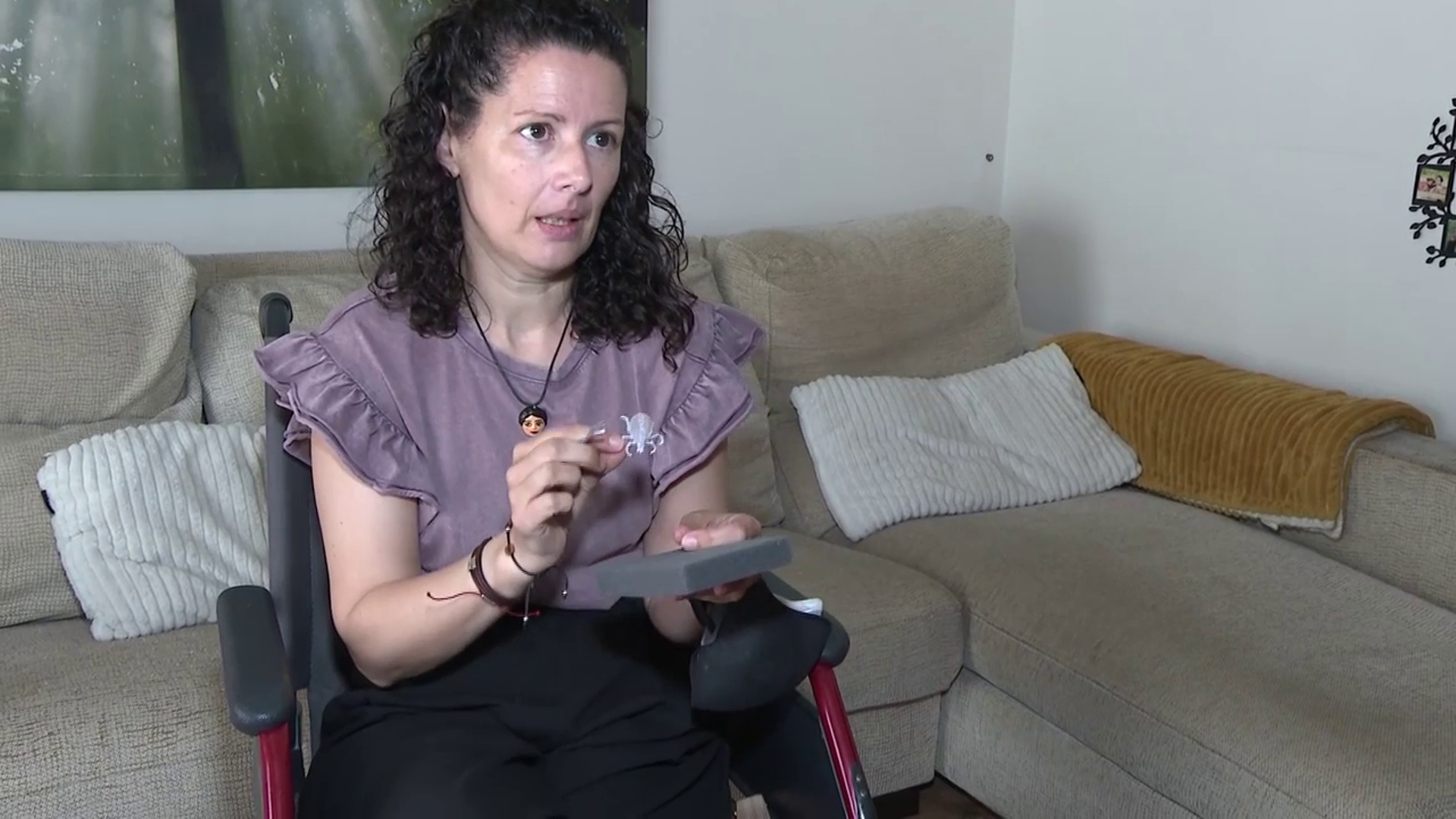 Ángela sufre borreliosis tras la picadura de una garrapata