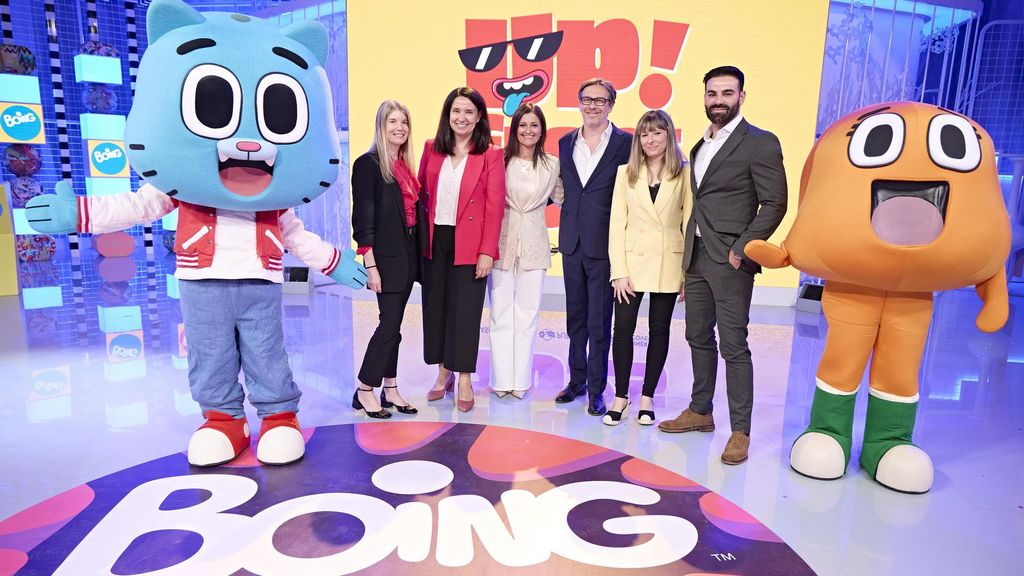 Boing 2025  Presentación política comercial (1) Esther Balbací,Susana Martín de los Ríos,Laura Brusa,Davide Mondo,Marina Osuna,Nuno Ribeiro