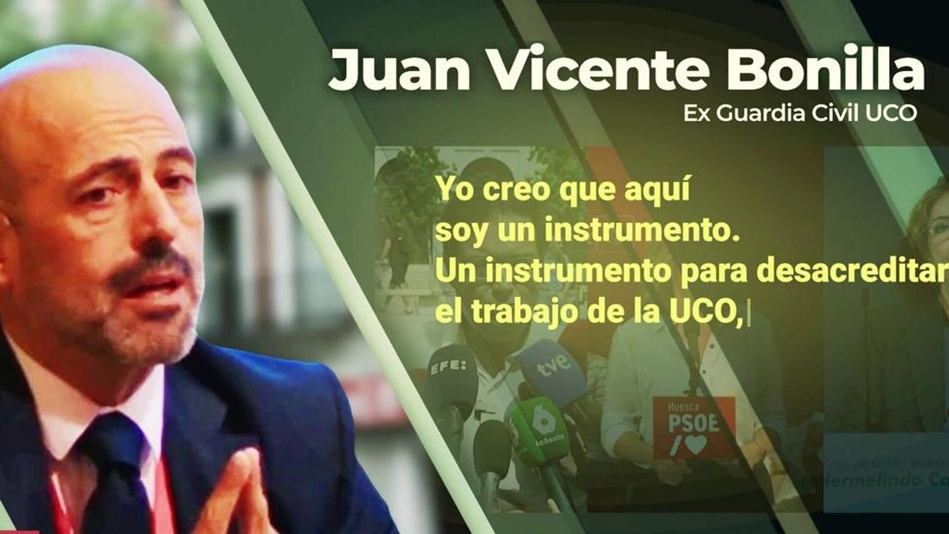 Exclusiva | Bonilla, sobre el bulo de la bomba lapa: “Soy un instrumento para desacreditar el trabajo de la UCO”